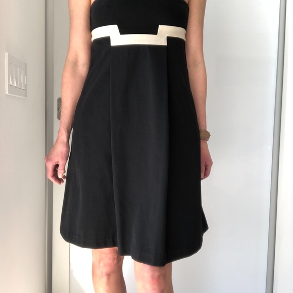 DVF Strapless Empire Cocktail Dress 4 NWOT - Picture 5 of 5